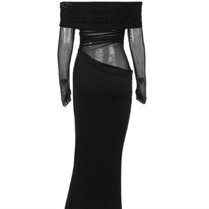 Elegant Black Maxi Skirt